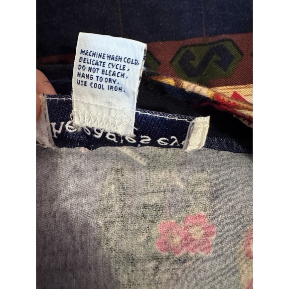 Vintage The Eagles Eye Button Front Wrap Pencil Maxi Skirt Womens Size 10‎ - Picture 10 of 10